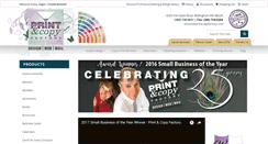 Desktop Screenshot of printcopyfactory.com